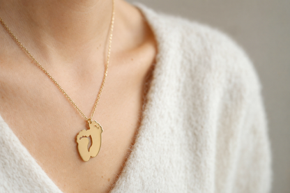 The Footprint Necklace