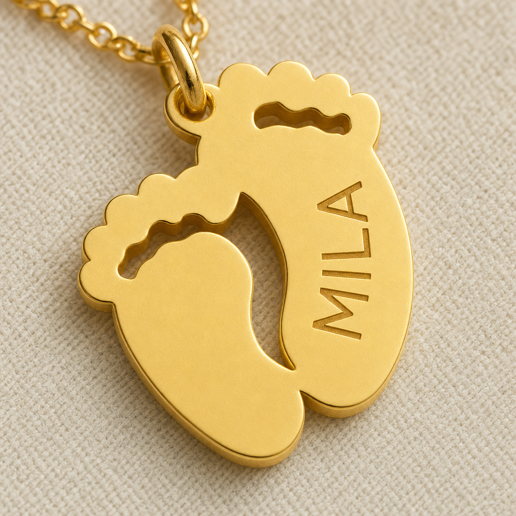 The Footprint Necklace
