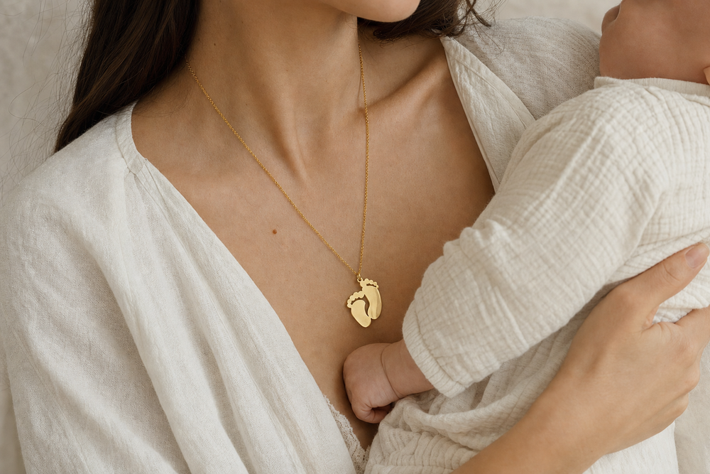The Footprint Necklace