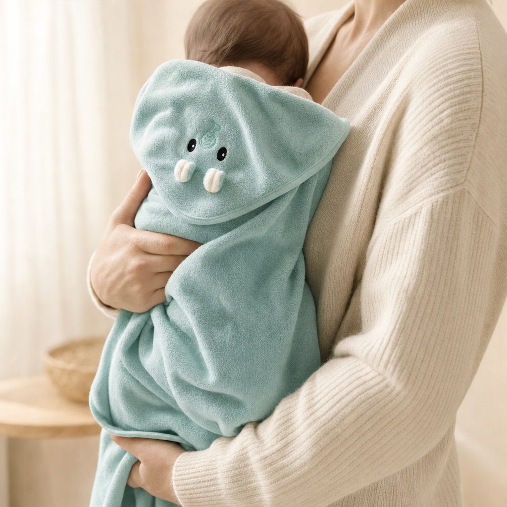 The Soft Wrap Towel — Baby Zaza