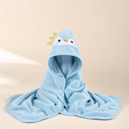 The Animal Hooded Towel — Blue Penguin