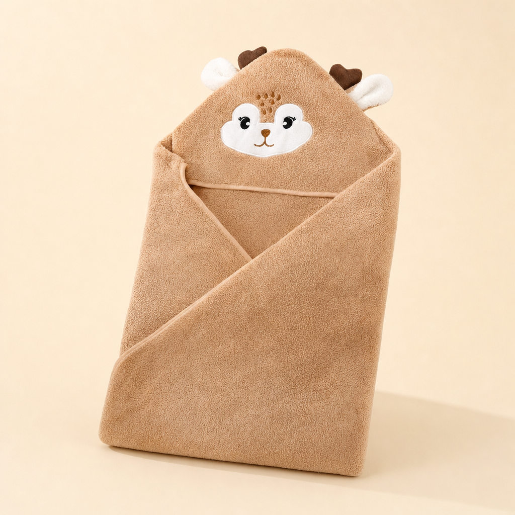 The Animal Hooded Towel — Elk