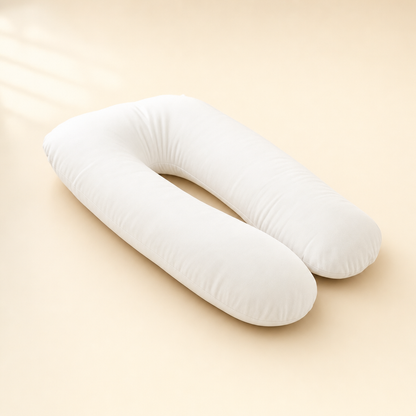 The U-Shape Pillow — White