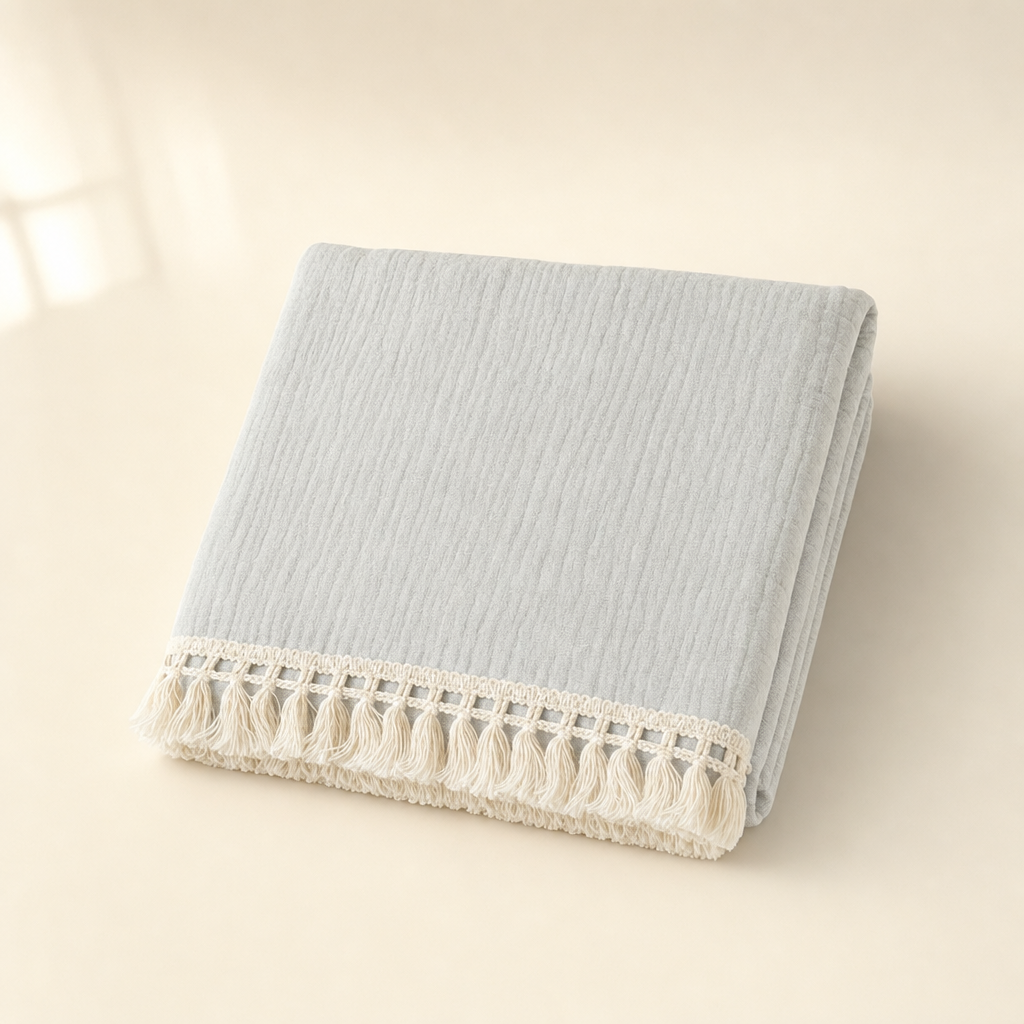 The Muslin Cover — Grey