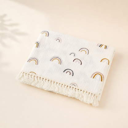 The Muslin Cover — Rainbow print