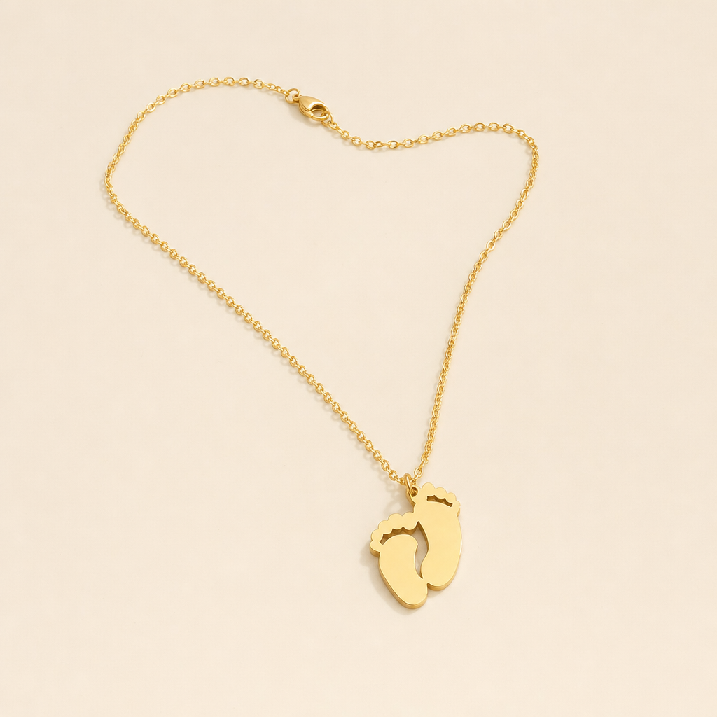 The Footprint Necklace