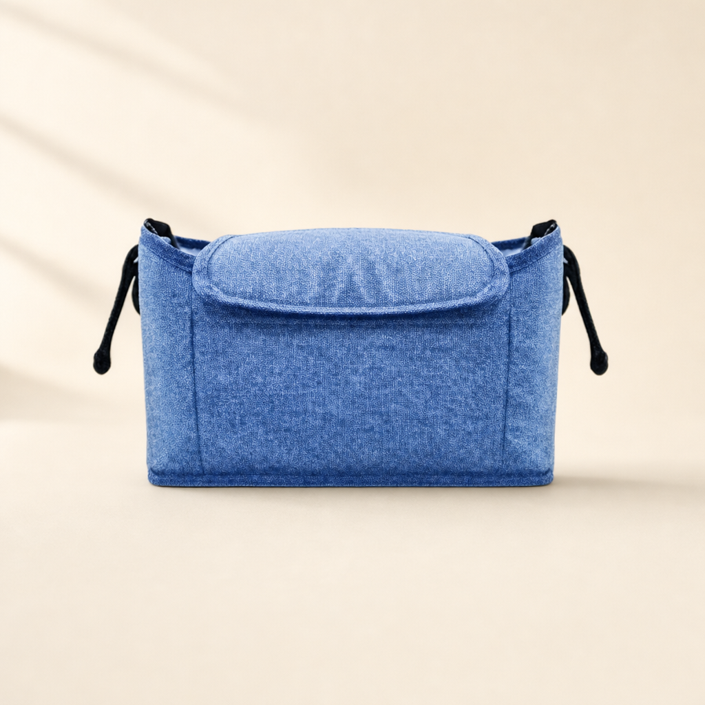 The Stroller Caddy — Blue