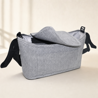 The Stroller Caddy — Grey