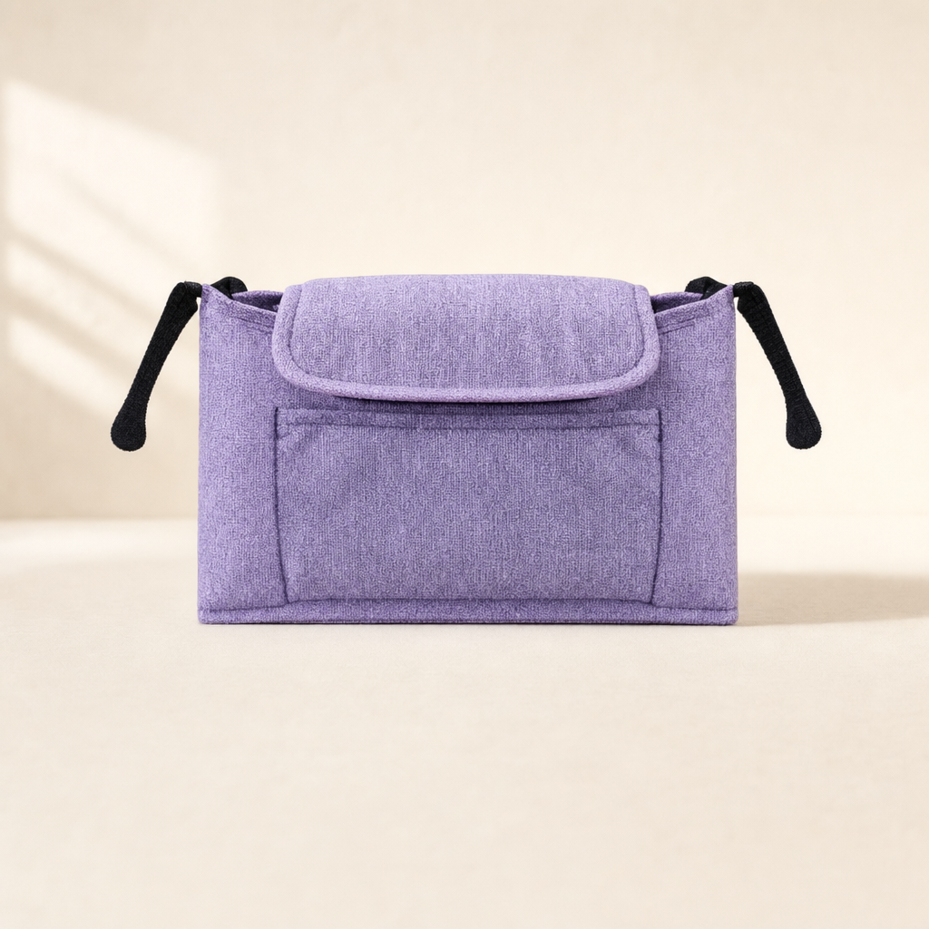 The Stroller Caddy — Purple