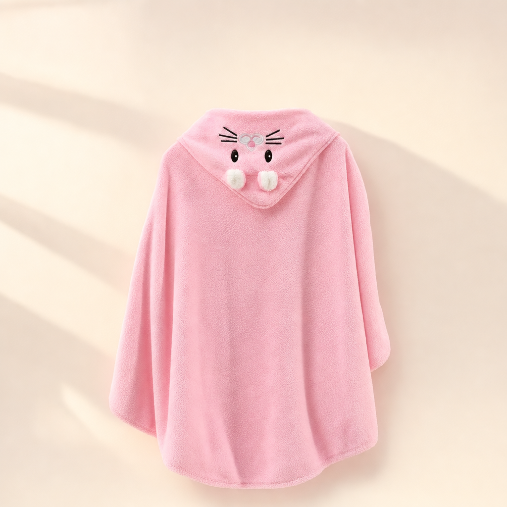 The Soft Wrap Towel — Pink