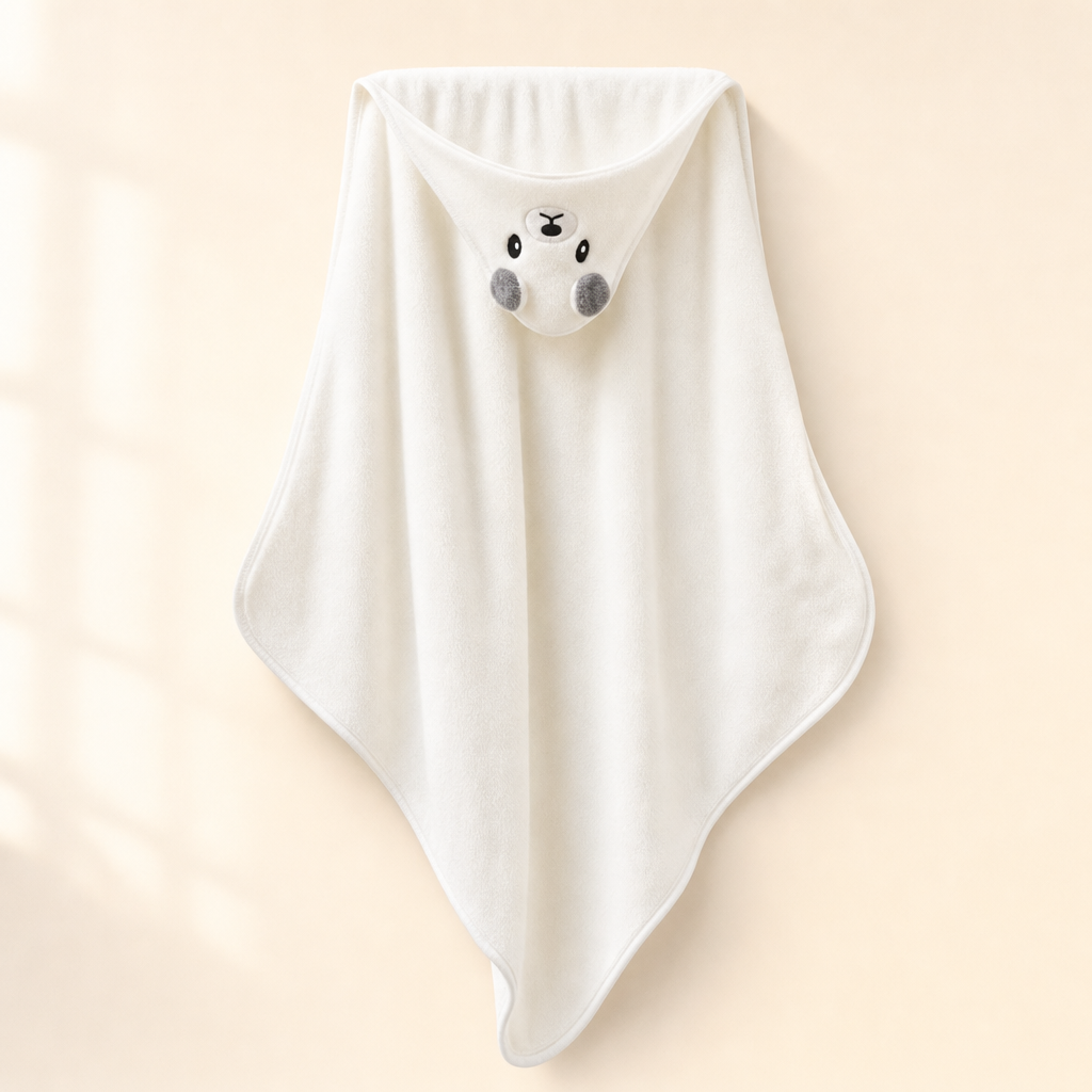 The Soft Wrap Towel — White