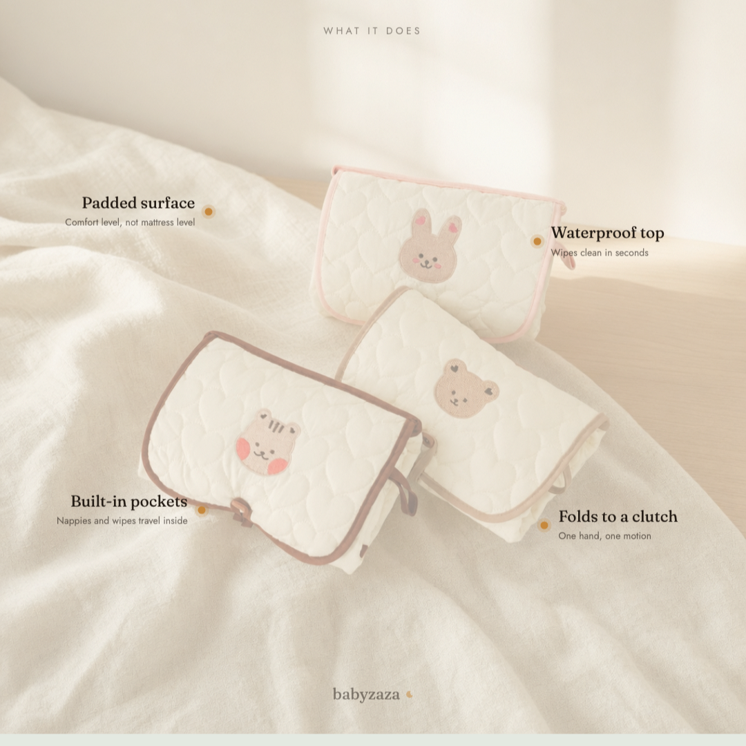 The Go-Anywhere Changing Mat — how it works