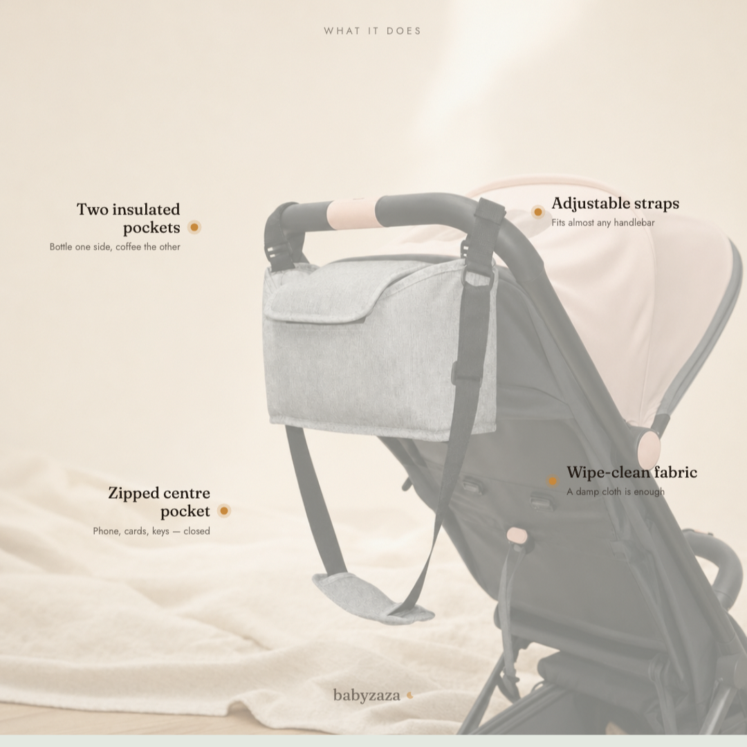 The Stroller Caddy — how it works
